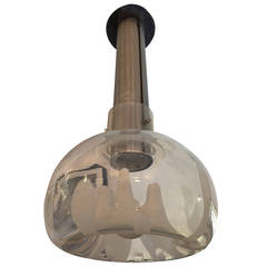 Mazzega Murano Glass Ceiling Light