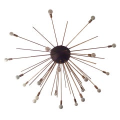 Grand Sputnik Flush Ceiling Chandelier 6