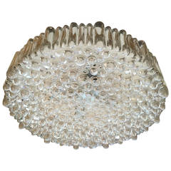 Large Limburg Glass Flush Light Large Limburg Glass Flush Light