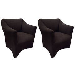 Pair of Mario Bellini "Tentazione" Chairs