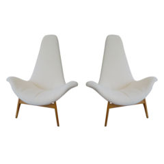 Pair of Danish "Bird" Chairs