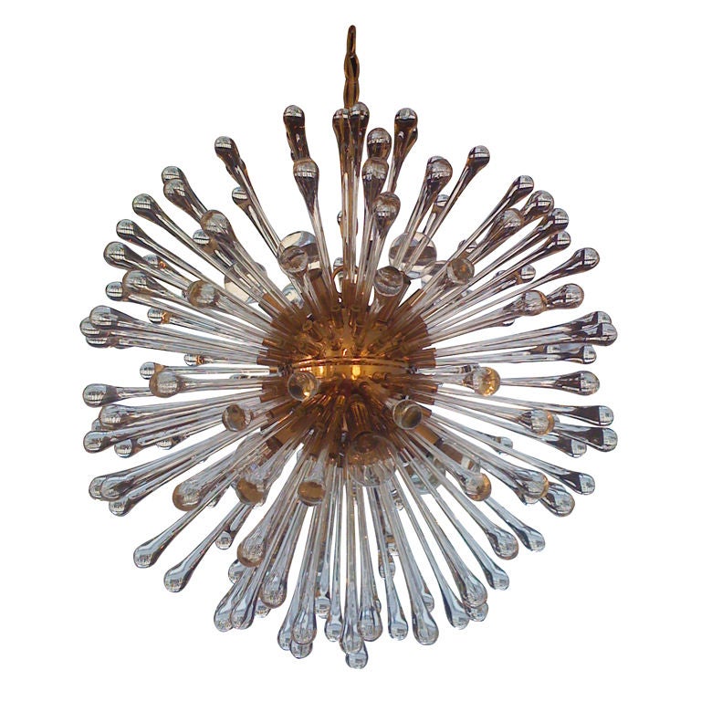 Italian Dandelion Chandelier For Sale