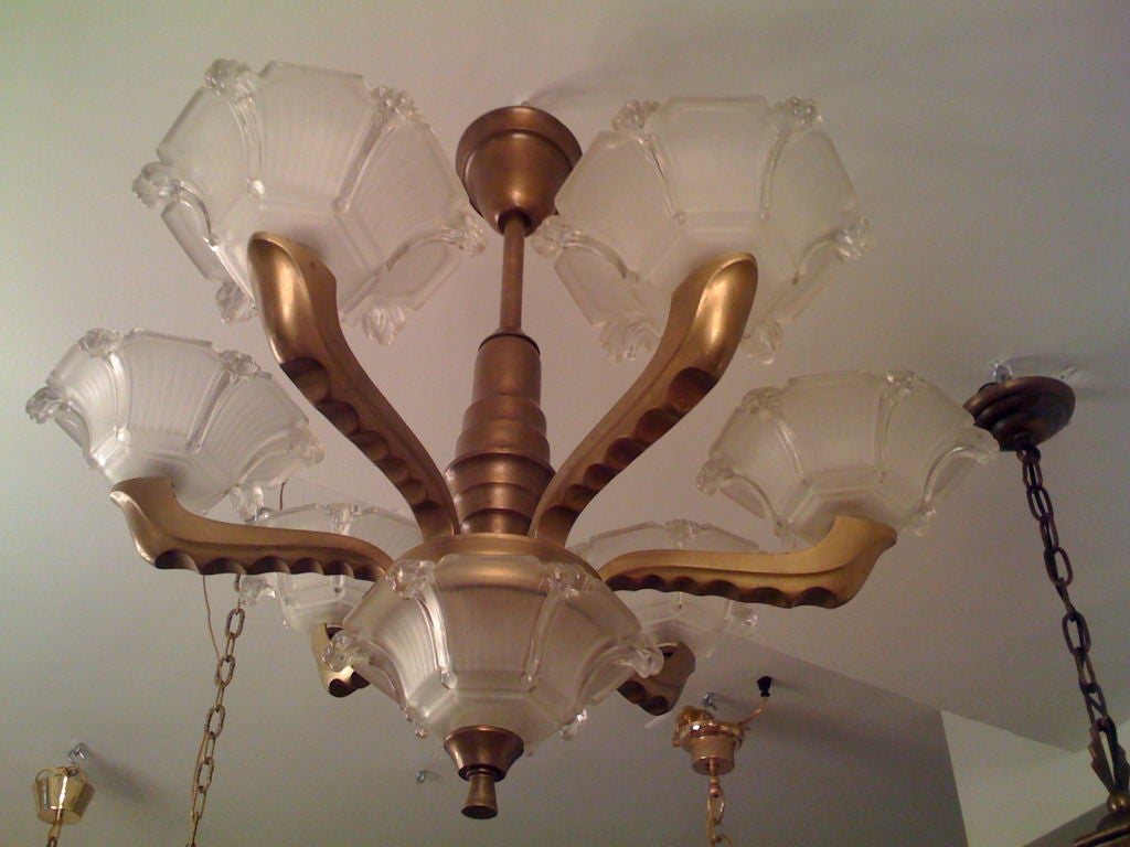 French Deco Chandelier 1
