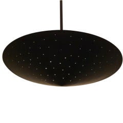 Matte Black Saucer Light (2)