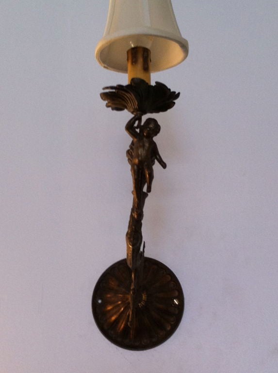 Pair of French Regency Sconces For Sale 3