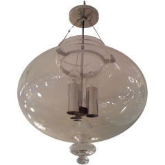 Vintage German Sixties Glass Lantern