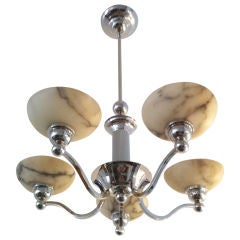 French Moderne Chandelier