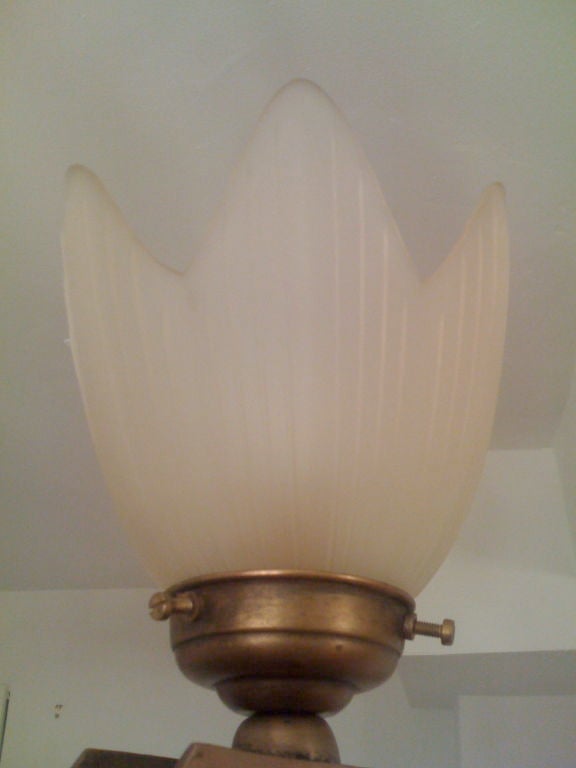 Austrian Moderne Chandelier For Sale 6