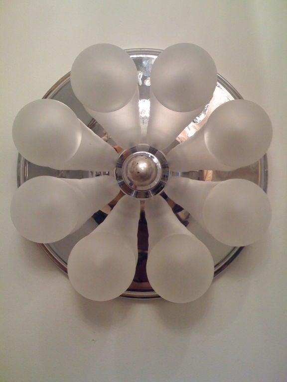 German, 1970s Wall Sconce or Ceiling Light For Sale 4