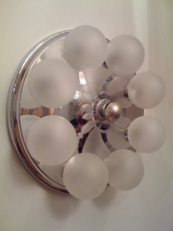 German, 1970s Wall Sconce or Ceiling Light For Sale 1