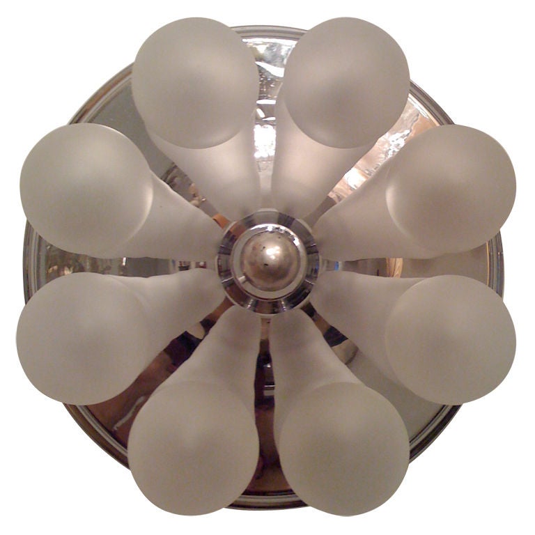 German, 1970s Wall Sconce or Ceiling Light