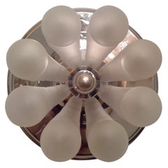 Lampada da parete o da soffitto tedesca degli anni '70