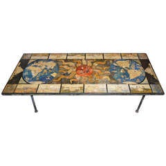 Exceptional 19th Century Scagliola Table