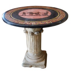 19thc. Roman Pietra Dura Table