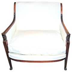 Period Consulate Walnut Marquis Chair