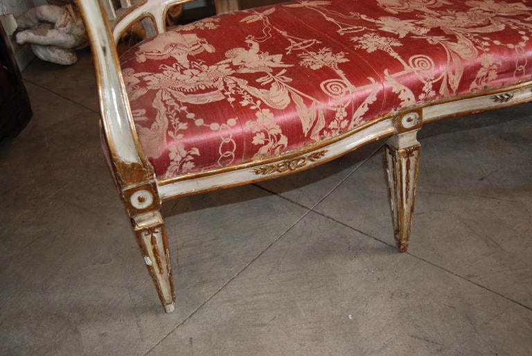 19thc. Itailian Settee In Good Condition For Sale In New Orleans, LA