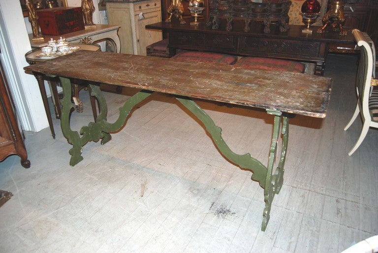 18thc. Italian Refectory Table