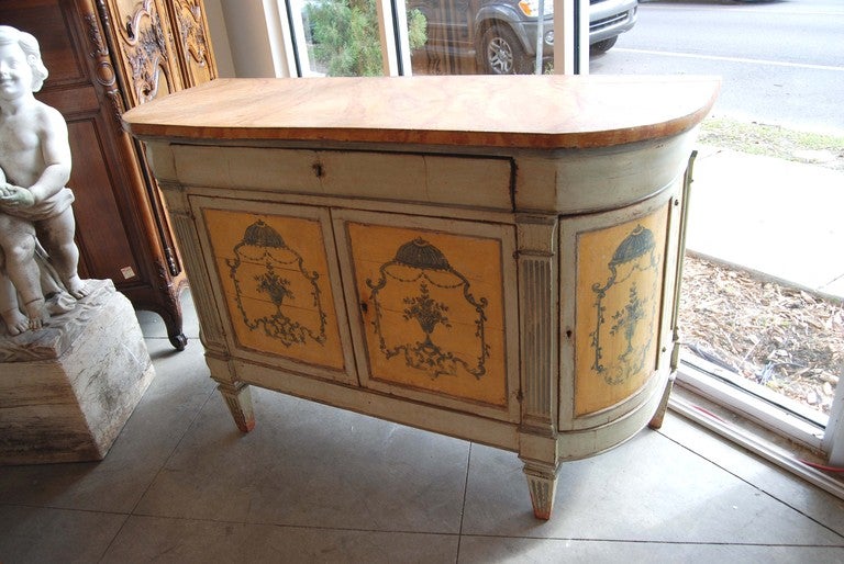 19thc. Painted Italian Buffet In Good Condition In New Orleans, LA