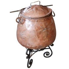 19th c. Italian Copper Pot