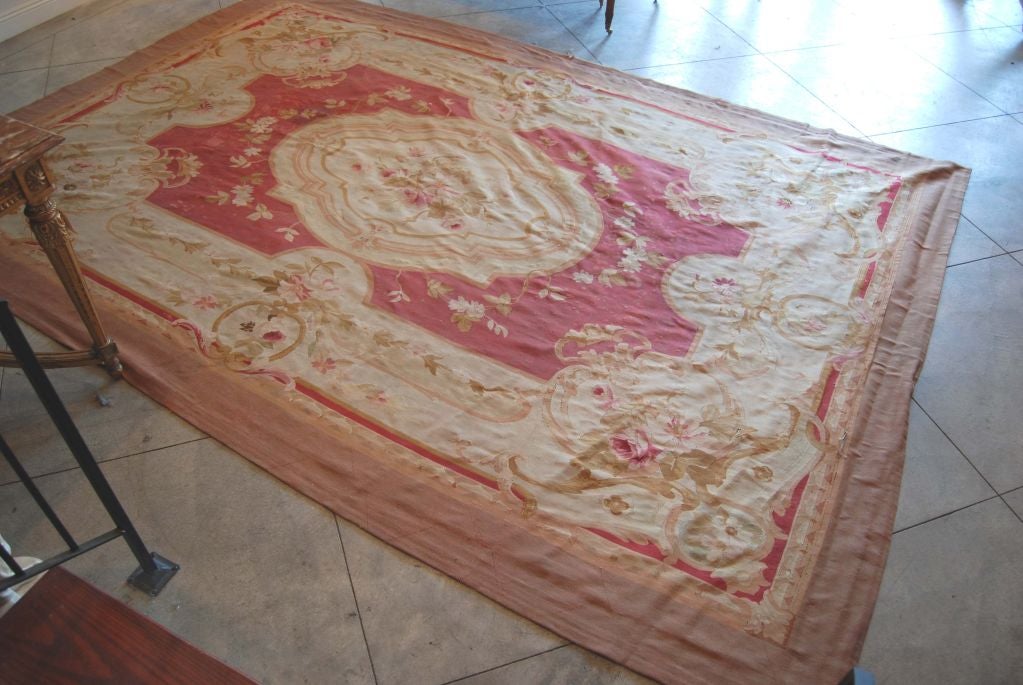 French Aubusson Rug