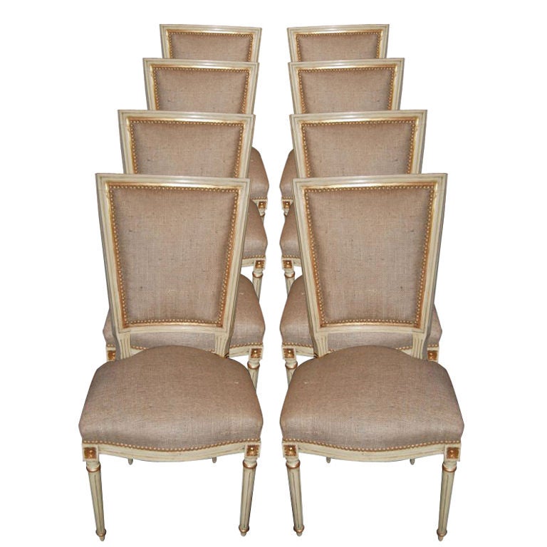 Set of 8 Belle Epoch Dining Chairs