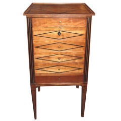 Petit 19th c. Walnut Secretary 3