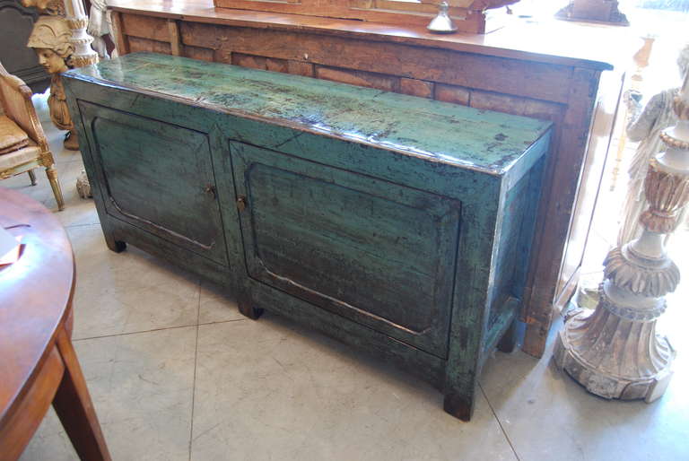 Green Lacquered Chinese Buffet