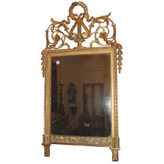 18th c. Italian Trumeau Mirror 9
