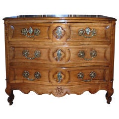 18th c. Regence' Walnut Commode