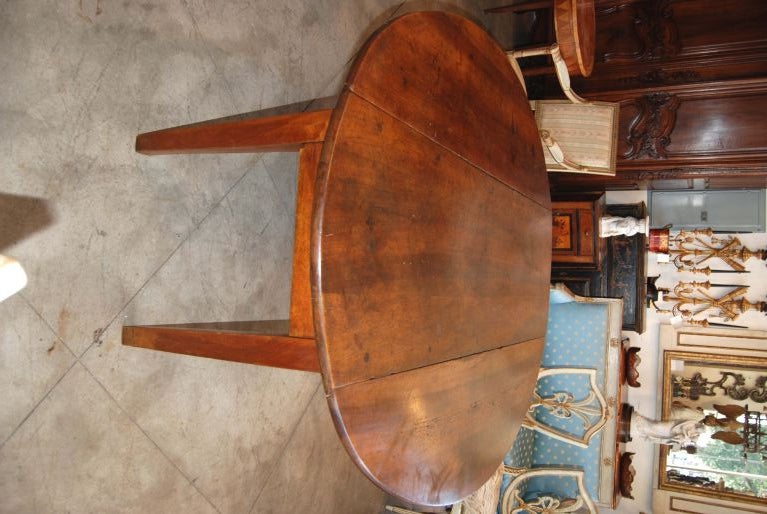 Large 18th c. Walnut Dining Table