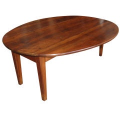 Large 18th c. Walnut Dining Table