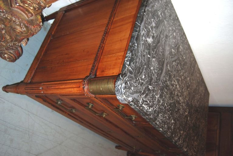 18thc Walnut Directoire Commode For Sale 1