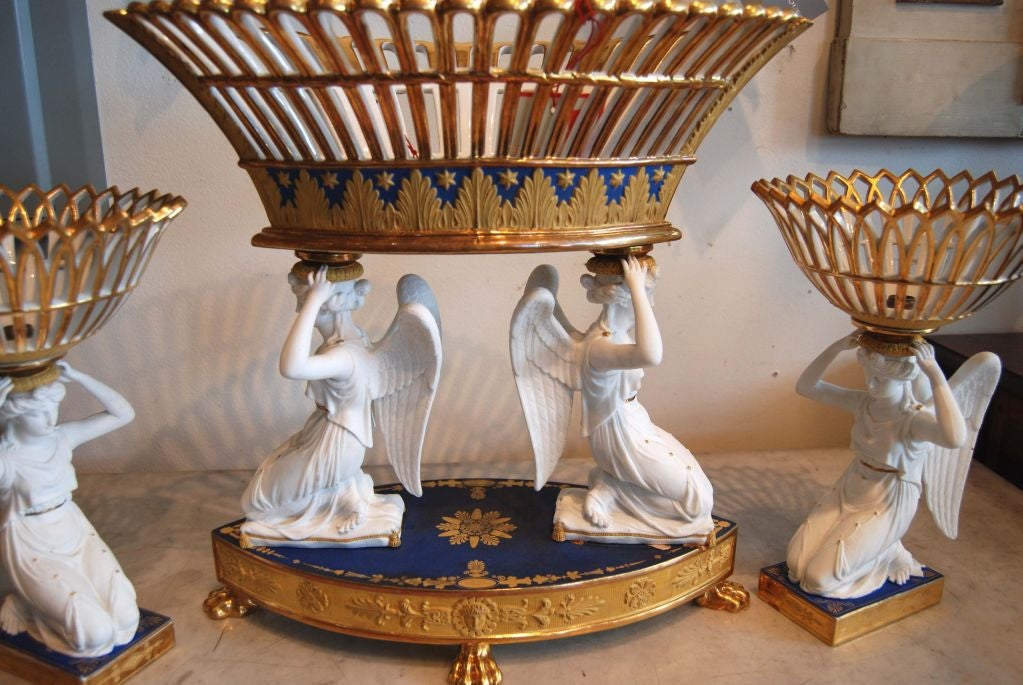 French Important Empire Grand Centerpiece For Sale