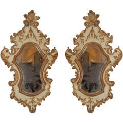 Pair of 19th c Italian Mirrors