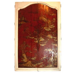 Antique Mounted 18thc. Chinoserie Doors