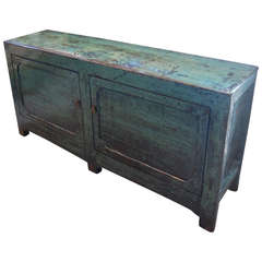 Green Lacquered Chinese Buffet
