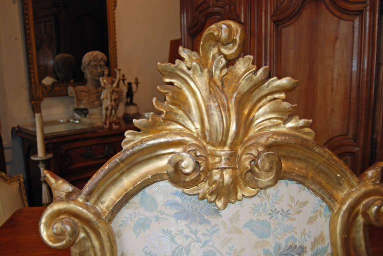 gilded headboard