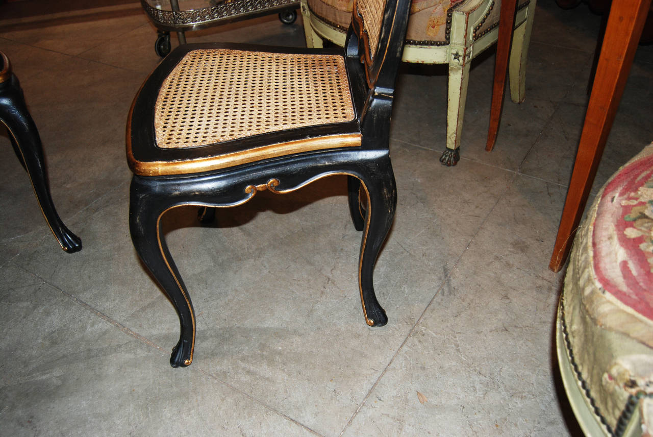 20th Century Set of 10 Italian Belle Epoch Dining Chairs