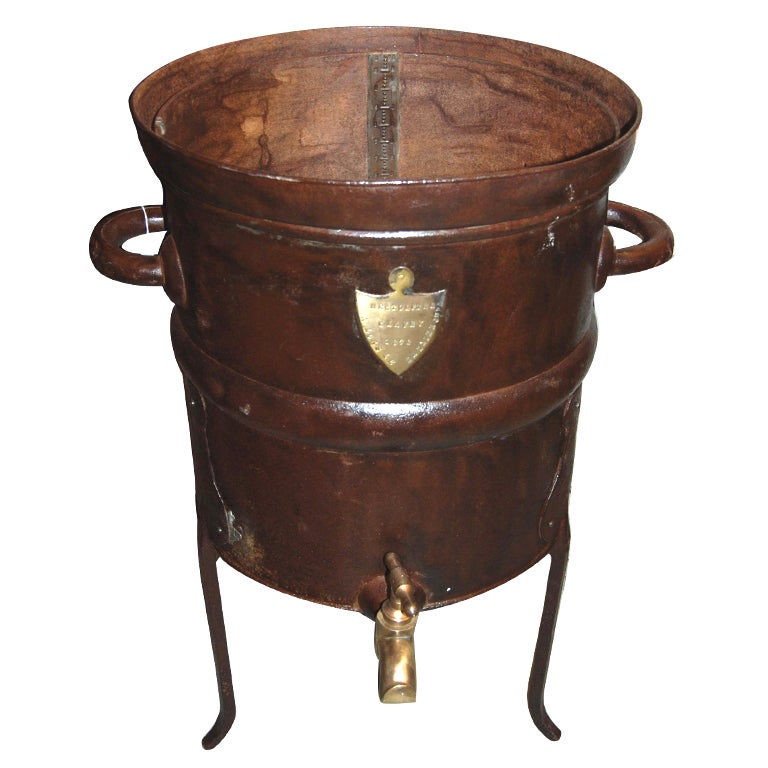 19th c. Bronze Wine Vat at 1stdibs