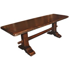 18th c. Oak Refectory Table