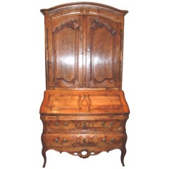18th c. Walnut Secretary