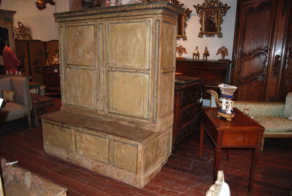 Pair 17thc. Italian Banquettes