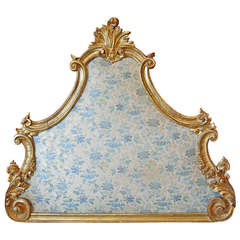 Carved and Gilded Venetian Headboard