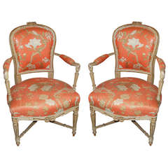 Pair of 18th Century Provincial Chairs