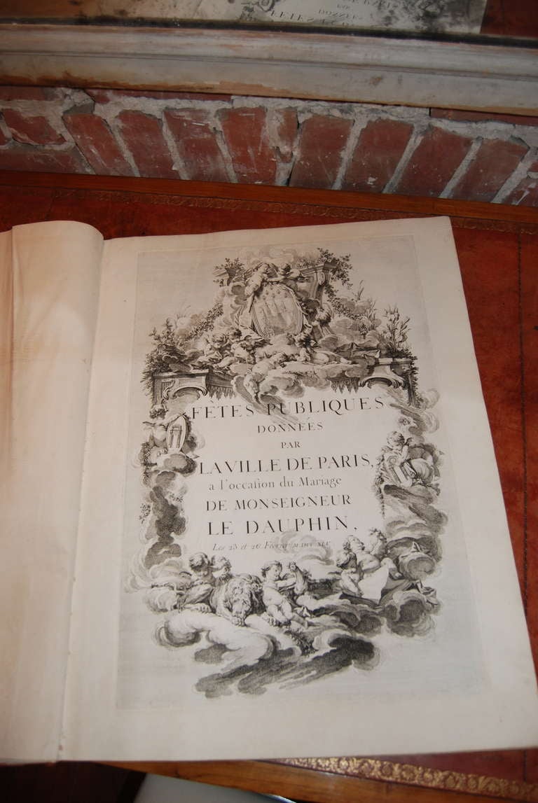 Rare Book-First Edition-Le Fete Marriage Le Dauphin