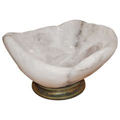Natural Rock Crystal Bowl