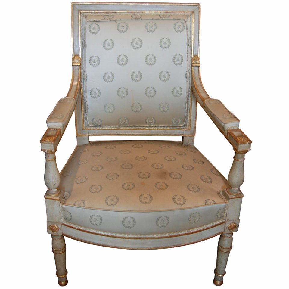 Fauteuil d'époque Louis XVI en vente