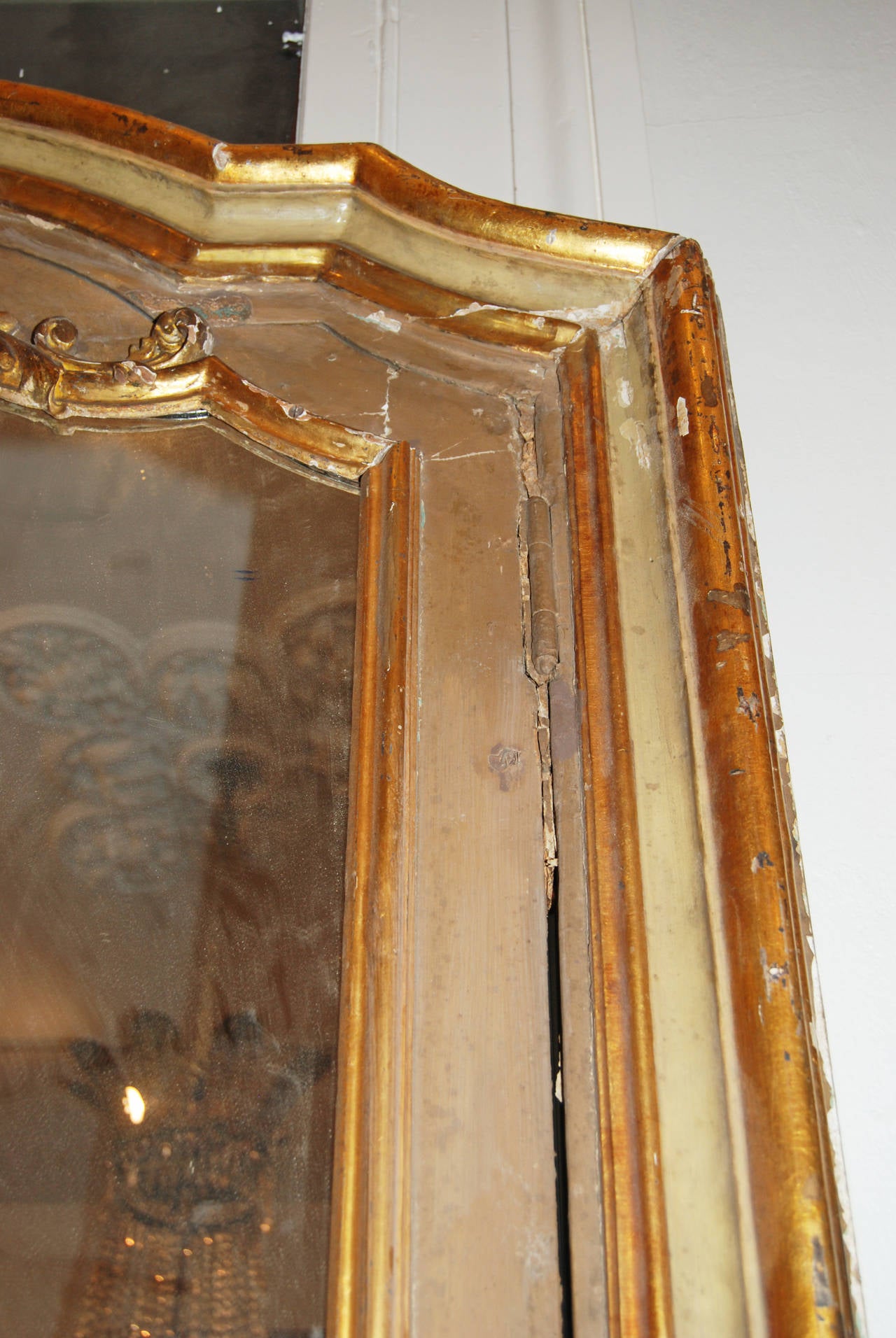 19th Century Mirrored Venetian Door 1
