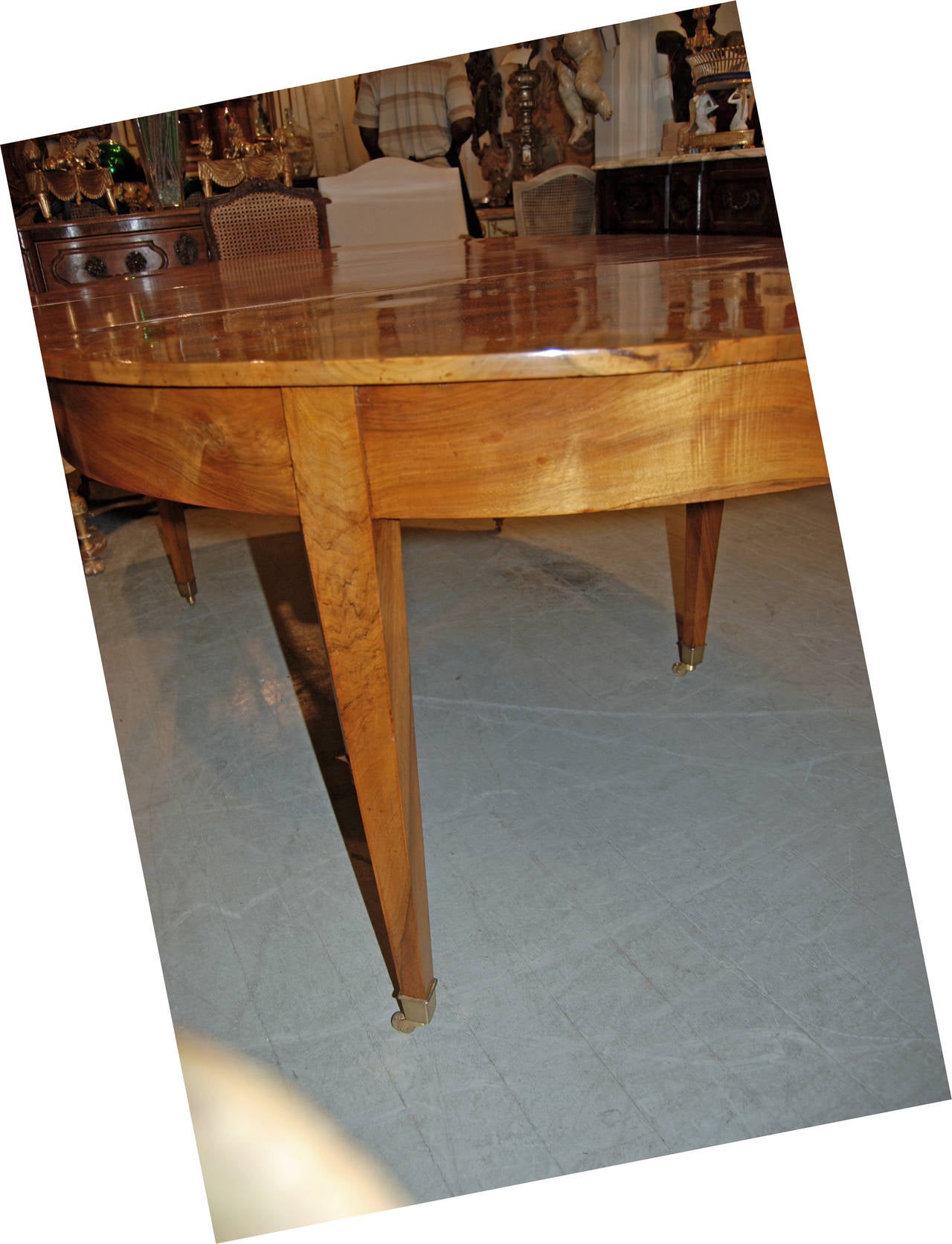 Late 18th Century 18th Century Directoire Pearwood Dining Table