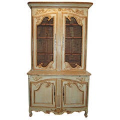 18th Century Painted and Gilded Buffet Deux Corps 5